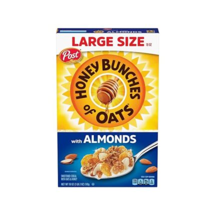 Honey Bunches of Oats with Almonds Breakfast Cereal