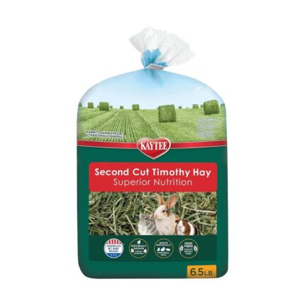 Kaytee 2nd Cut Soft and Lush Timothy Hay for Pet Guinea Pigs